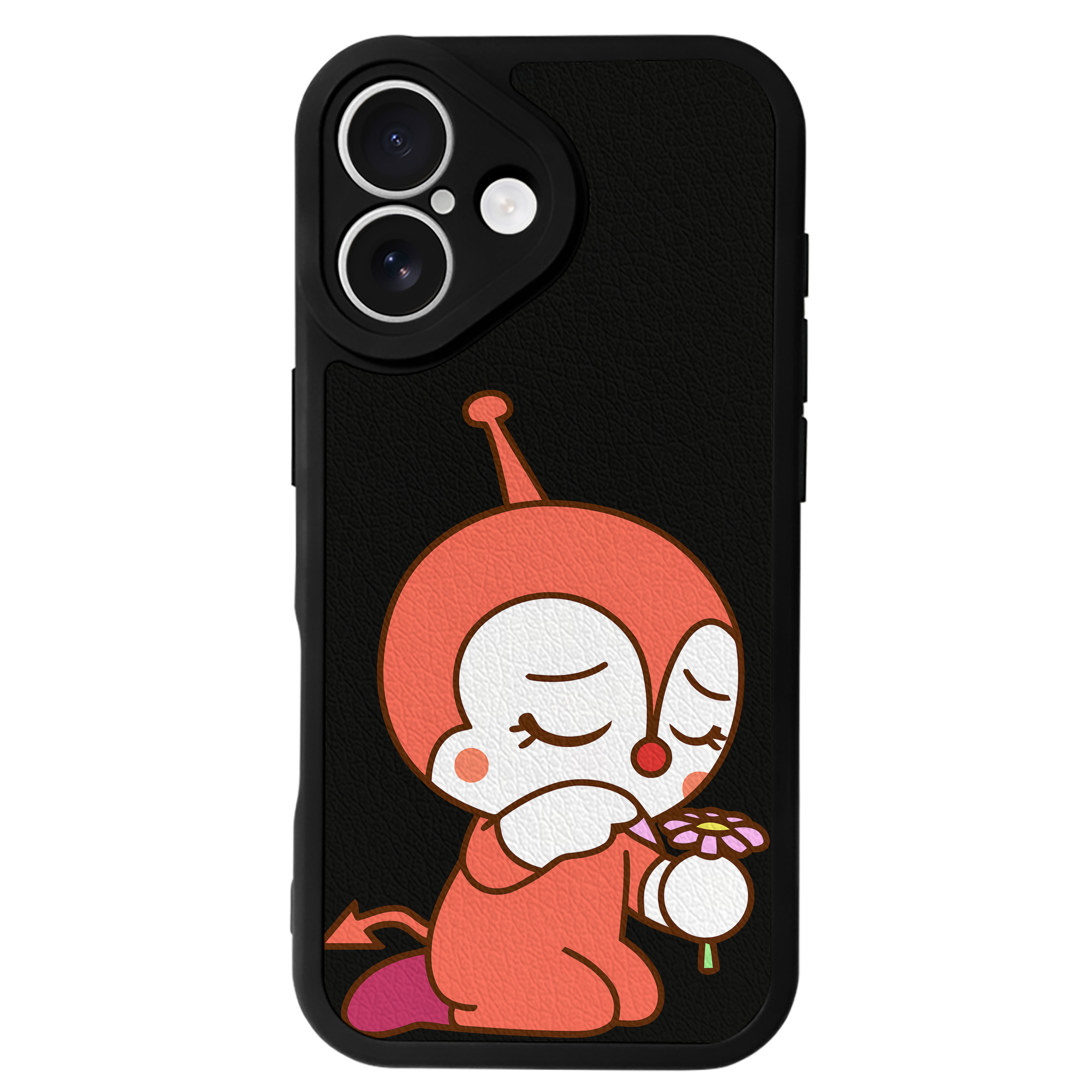 （画像用） アンパンマン Anpanman 【iPhone 16シリーズ対応】シリコンスマホケース（レザー調） 材質：シリコン